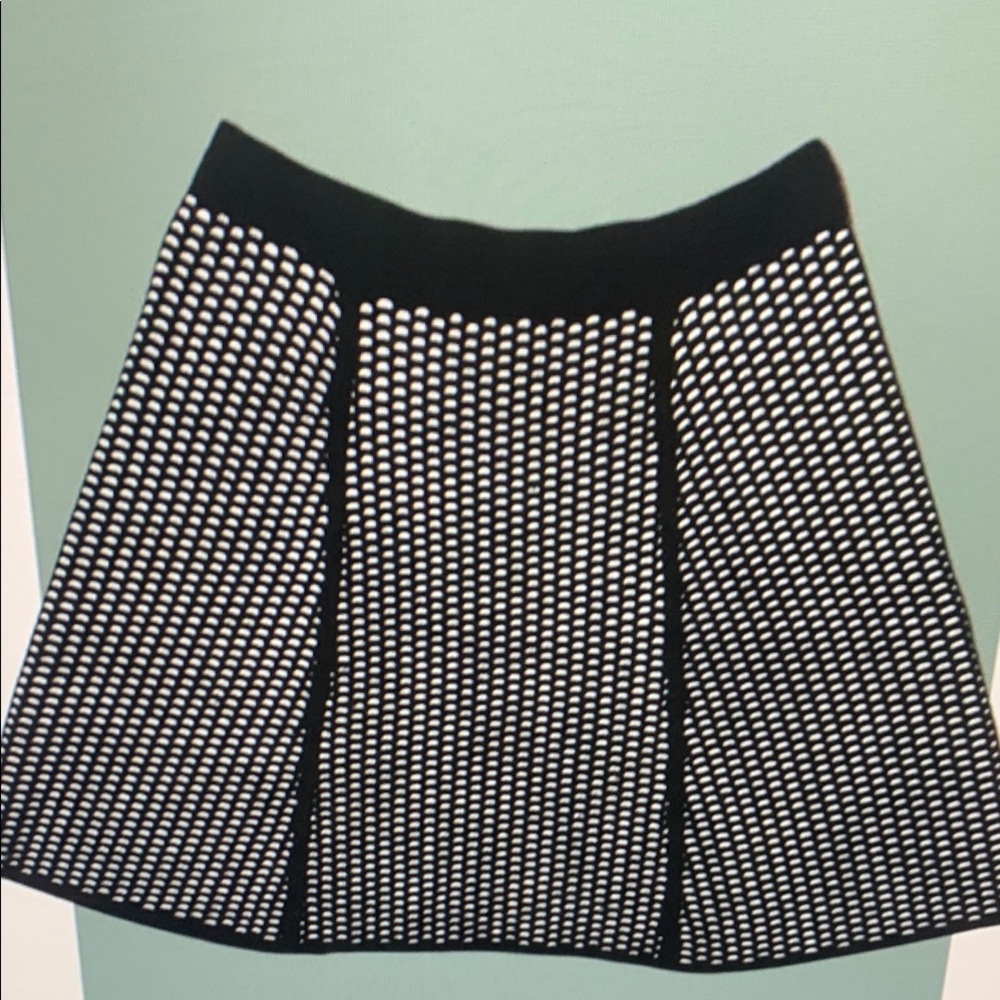 Elegant Black and White Women's Skirt